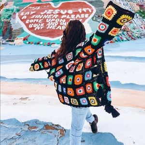 Rat & Boa Phoenix Poncho